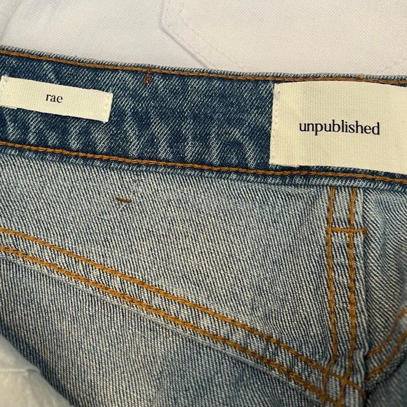 NWT- High Rise Straight Jeans - unpublished - Picture 10 of 12